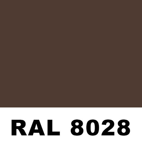 RAL8028 Terra Brown Powder