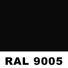 RAL 9005 Jet Black Powder Coating Paint 1 LB