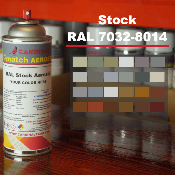 RAL K7 Classic 7032-8014 – Cardinal Paint