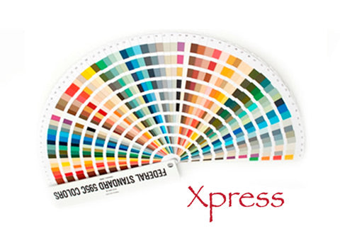 Federal Standard 595b Color Chart