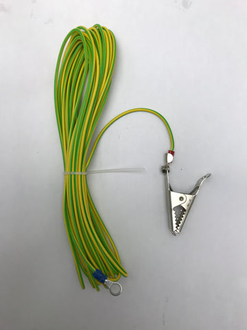 048-060-123 Ground Wire With Alligator Clip